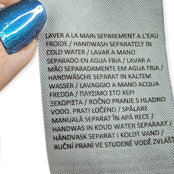 Coline Long Sleeve Red & Black Tunic Top Size Large - Picture 11 of 16